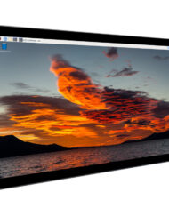WaveShare 21,5" Kapacitivt touchscreen-monitor 1920x1080 Full HD HDMI 10-punkts berøring Optisk belagt forstærket glaspanel