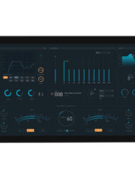 WaveShare 21,5 Zoll kapativer Touch-Monitor med 2 GB Raspberry Pi 4B Full HD 1080x1920 HDMI 10-punkts touch