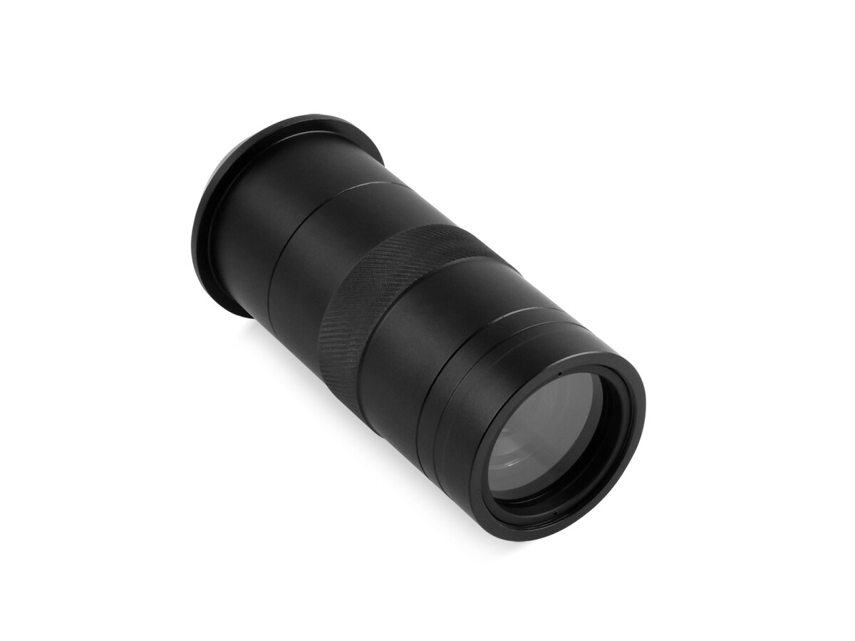 WaveShare 100X Industrimicroscopelinse med C/CS-montering til Raspberry Pi HQ Kamera