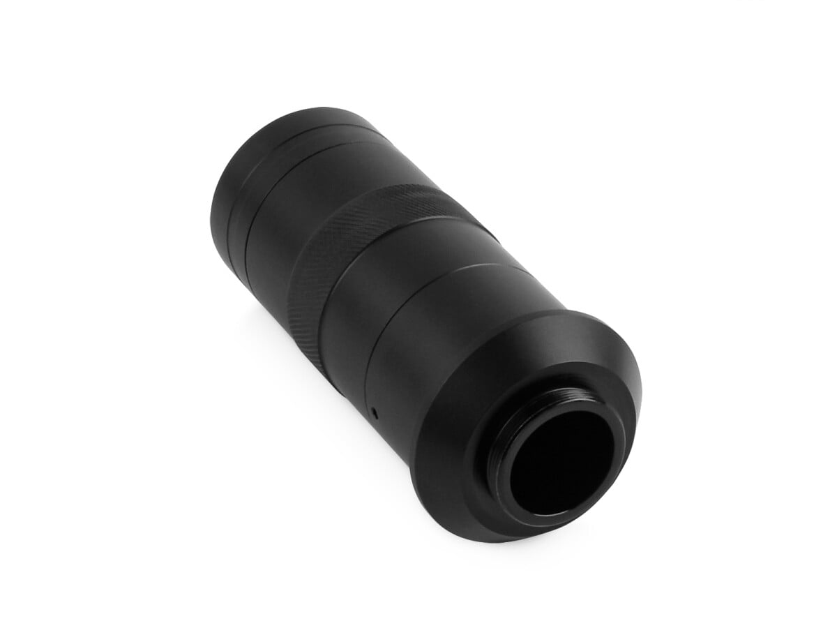 WaveShare 100X Industrimicroscopelinse med C/CS-montering til Raspberry Pi HQ Kamera