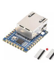 WaveShare TTL UART to Ethernet Mini Modul med gevejrsømhuller Med immersion guld design Høj integreret emballage