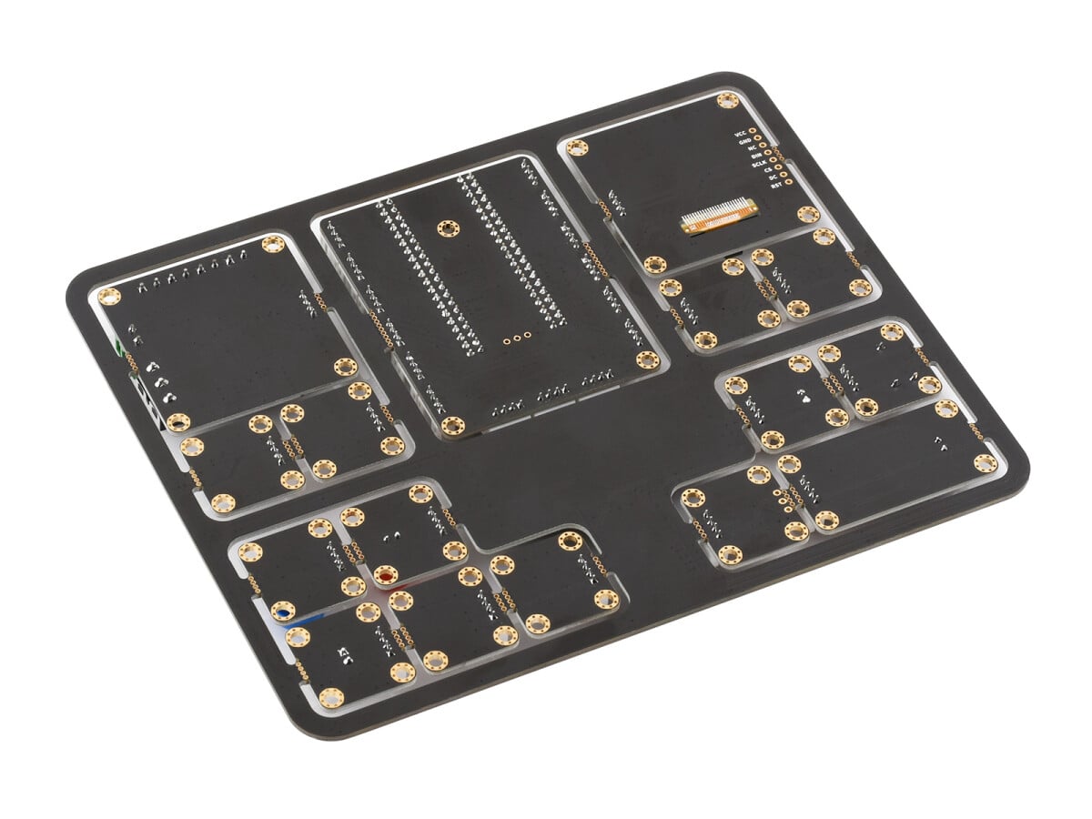 WaveShare Raspberry Pi Pico entry-niveau sensor kit med ESP32-S3-Pico-M inklusive Pico udvidelsesplade og 15 almindelige moduler