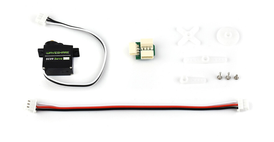 WaveShare SC09 Seriebus-servo 2,3 kgcm