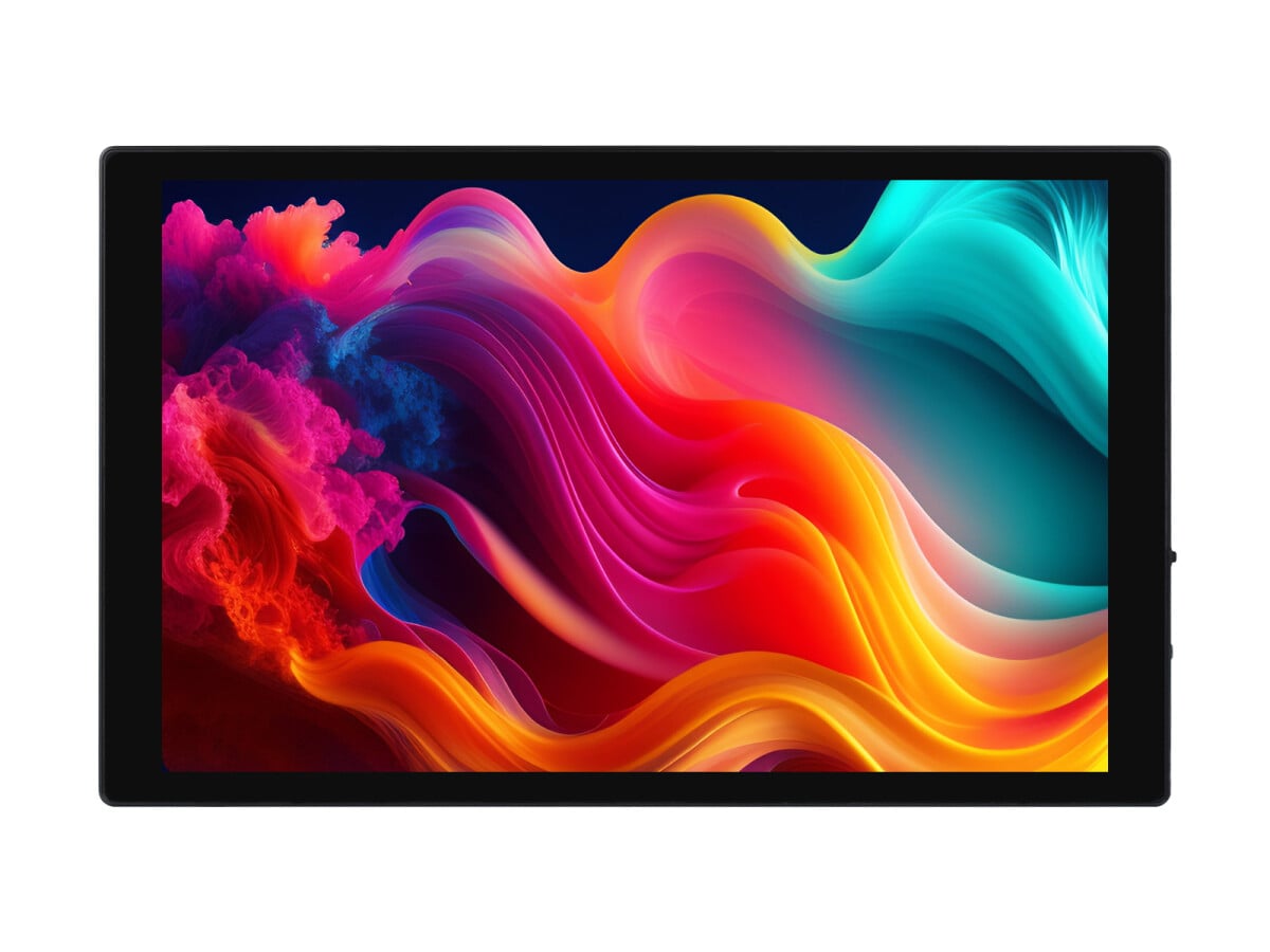 WaveShare 8 Zoll Kapazitiver Touch Display 1280×800 HDMI/Type-C Display Schnittstelle Optisk gebundene, gehärtetes Glaspanel