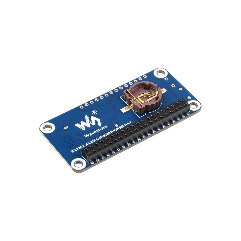 WaveShare SX1262 LoRaWAN Node Modul Udvidelsesplade 868 MHz med GNSS-funktion til Raspberry Pi