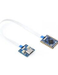WaveShare RP2040 Tiny Development Board Kit med USB Port Adapter Board FPC Kabel