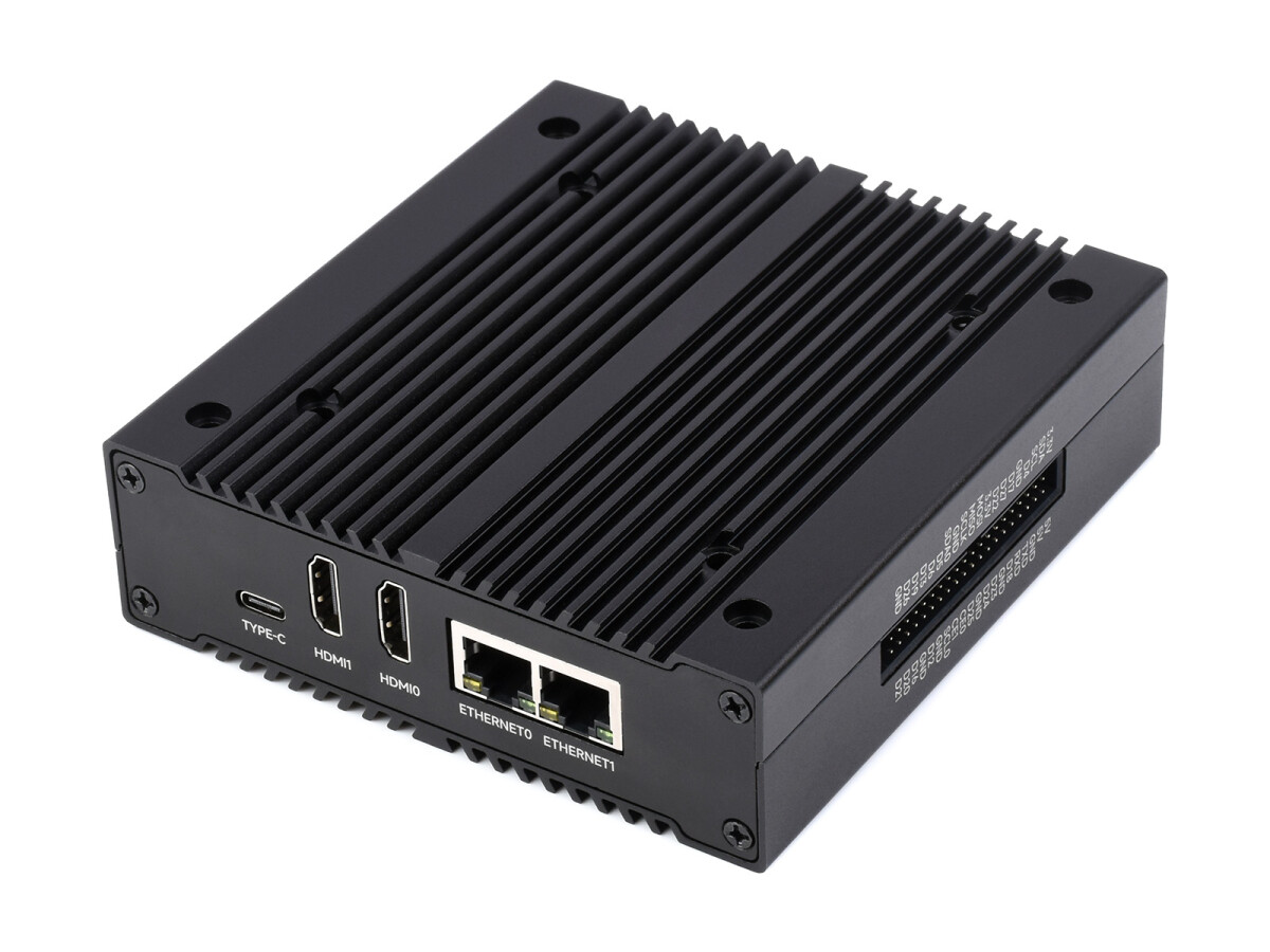 WaveShare NAS Multi-Funktionel Mini-Computer uden Raspberry Pi CM4, Netværkslager med to SSD-slots