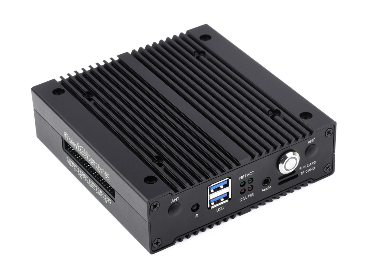 WaveShare NAS Multi-Funktionel Mini-Computer uden Raspberry Pi CM4, Netværkslager med to SSD-slots