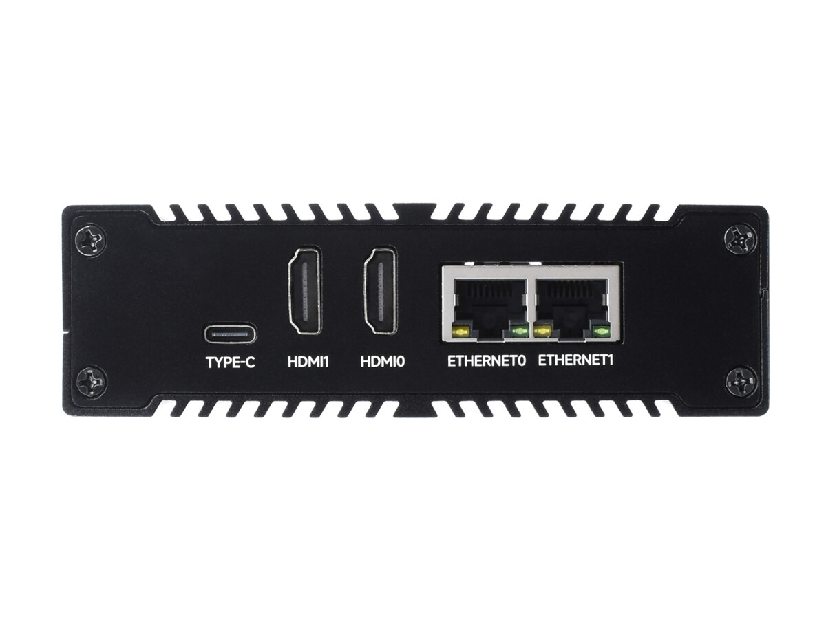 WaveShare NAS Multi-Funktionel Mini-Computer uden Raspberry Pi CM4, Netværkslager med to SSD-slots