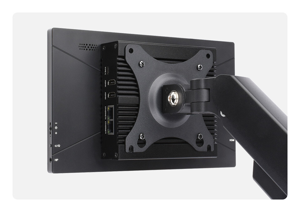 WaveShare NAS Multi-Funktionel Mini-Computer uden Raspberry Pi CM4, Netværkslager med to SSD-slots