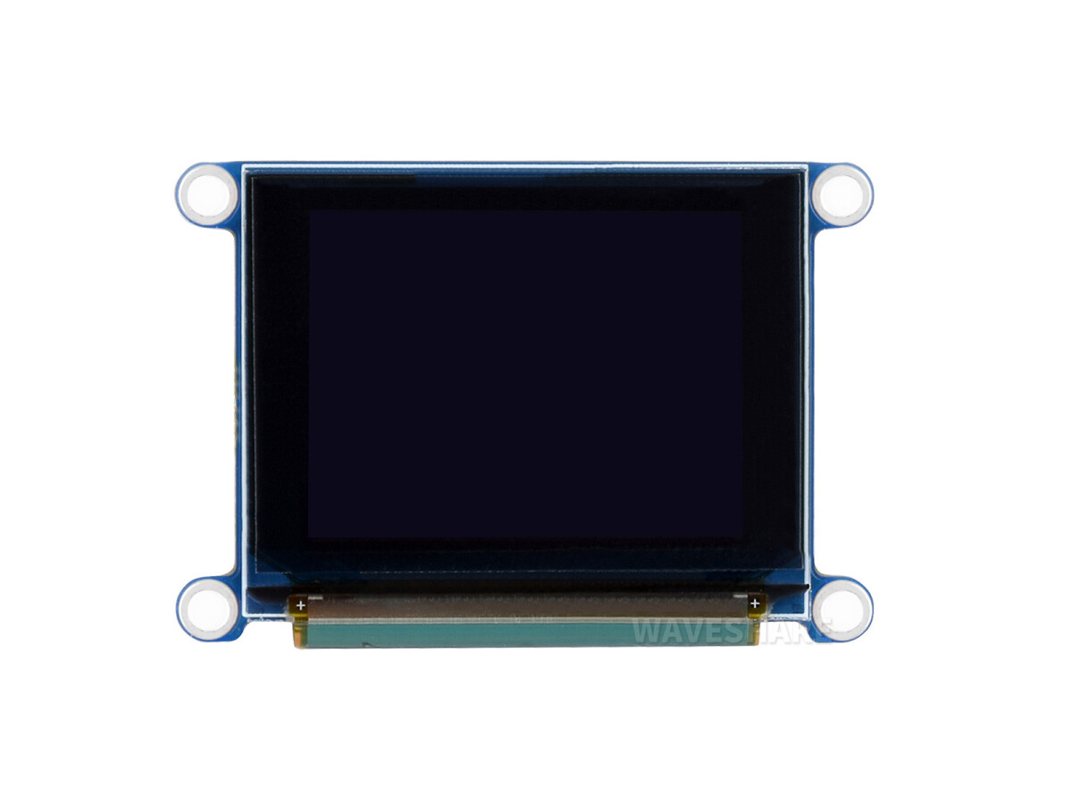 WaveShare 1,27 Zoll RGB OLED-displaymodul 128x96 262K farver SPI-interface