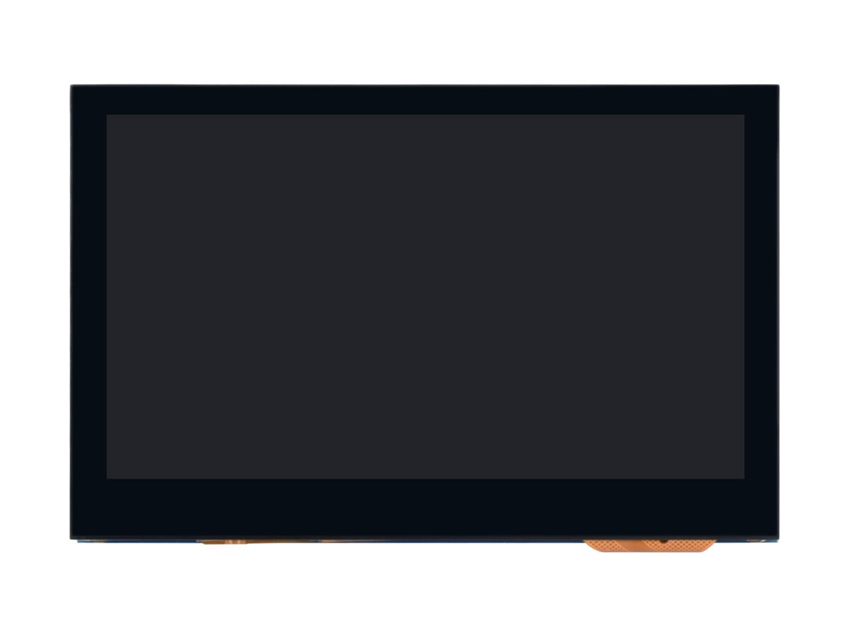 WaveShare 4,3 Zoll QLED-display med DSI-interface, 800x480, integreret struktur, robust glaspanel