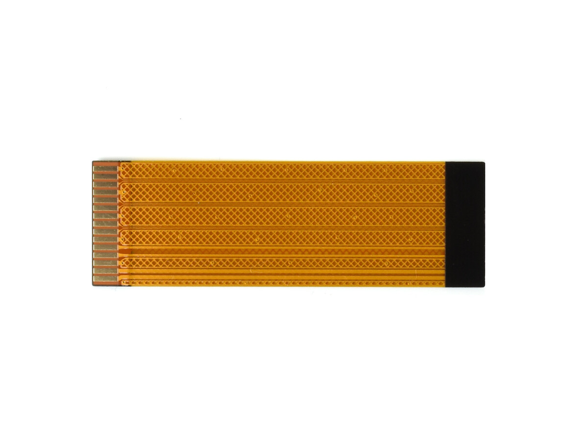 WaveShare 4,3 Zoll QLED-display med DSI-interface, 800x480, integreret struktur, robust glaspanel