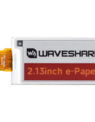 WaveShare 2,13 Zoll E-Paper (G) rå display 250x122 Rød/Gul/Sort/Hvid