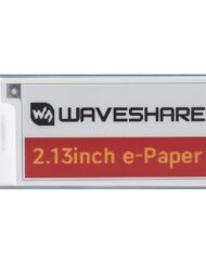 WaveShare 2,13 Zoll E-Paper HAT (G) 250x122 SPI Interface Rød/Gul/Sort/Hvid