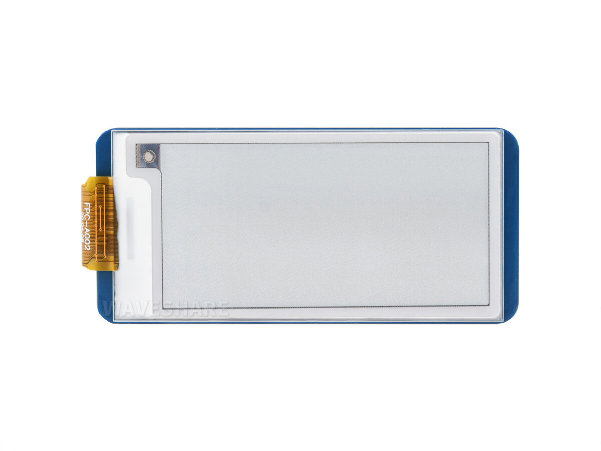 WaveShare 2,13 Zoll E-Paper HAT (G) 250x122 SPI Interface Rød/Gul/Sort/Hvid