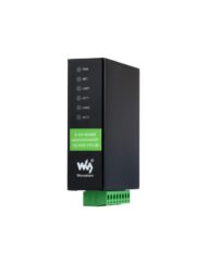 WaveShare 2-kanals RS485 til RJ45 Ethernet Serial Server, duale RS485 og duale POE Ethernet porte