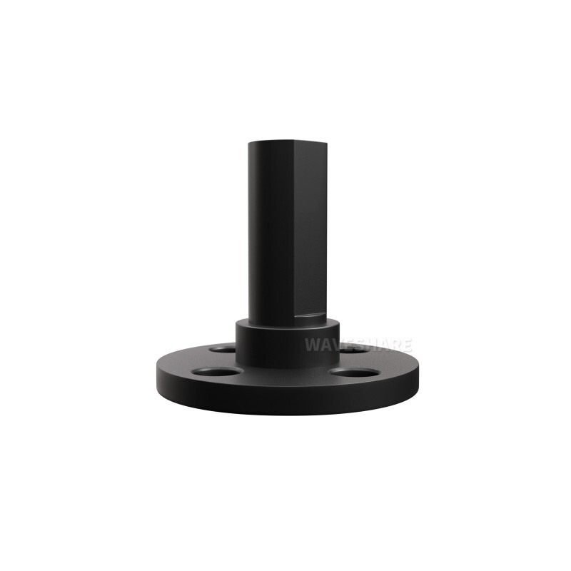 WaveShare Metal Flat Key Shaft Flange Plate