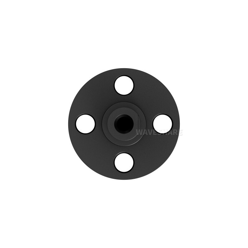 WaveShare Metal Flat Key Shaft Flange Plate