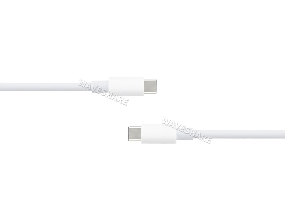 WaveShare Type-C til Type-C 100W Hurtigopladningskabel 1m op til 5A