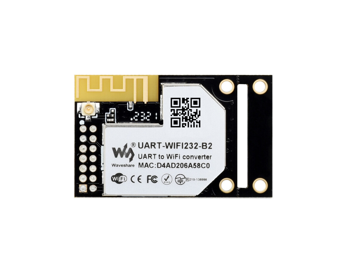 WaveShare UART To WiFi/Ethernet Modul UART Serial Server 802.11b/g/n