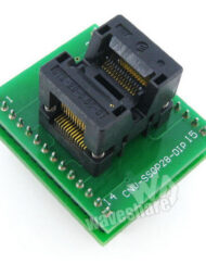 Enplas SSOP28 TO DIP28 (A) IC Programmer Adapter for SSOP28 pakke