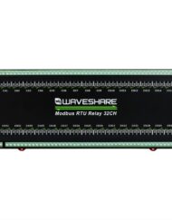 WaveShare Modbus RTU 32CH Relæmodul med RS485-interface og flere isoleringskredsløb