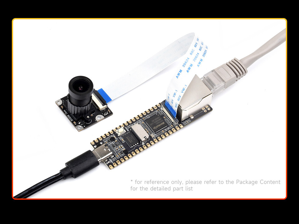 LuckFox Pico Plus RV1103 Linux Mikro Udviklingskort med Ethernet-port