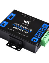 WaveShare Industrielle Serie Seriell Server RS232/485 zu WiFi/Ethernet Modbus MQTT Gateway Metallkasse