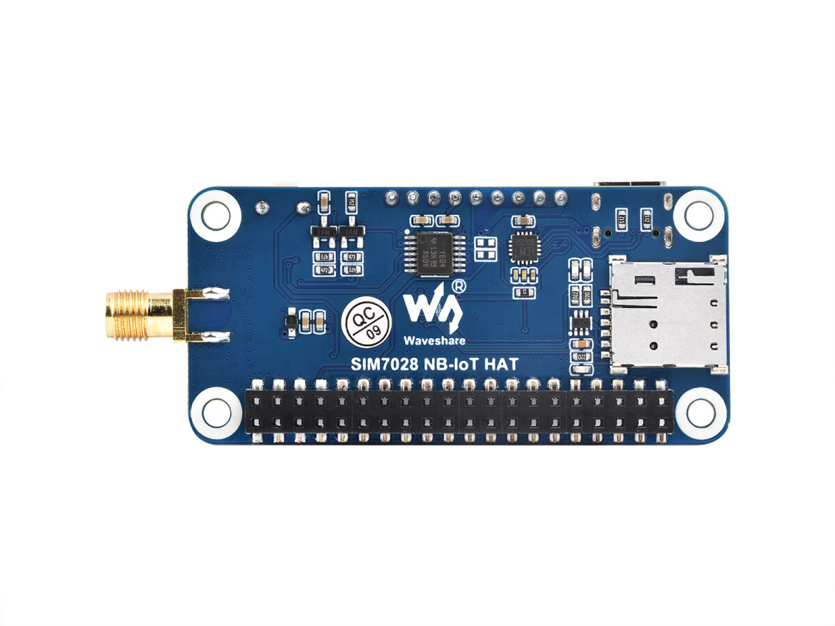 WaveShare SIM7028 NB-IoT HAT til Raspberry Pi, globalt frekvensbånd, NB-IoT kommunikation