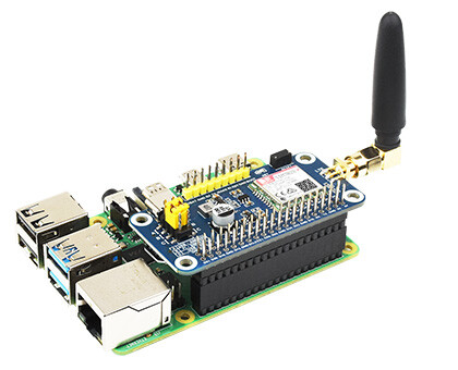 WaveShare SIM7028 NB-IoT HAT til Raspberry Pi, globalt frekvensbånd, NB-IoT kommunikation