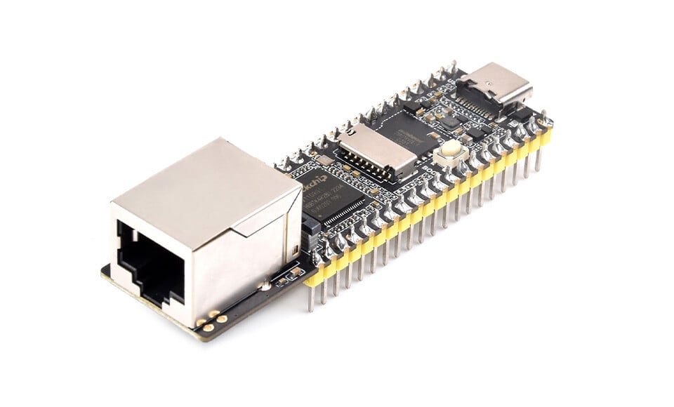 LuckFox Pico Plus RV1103 Linux Mikro Udviklingskort, præsolderet med Ethernet-port