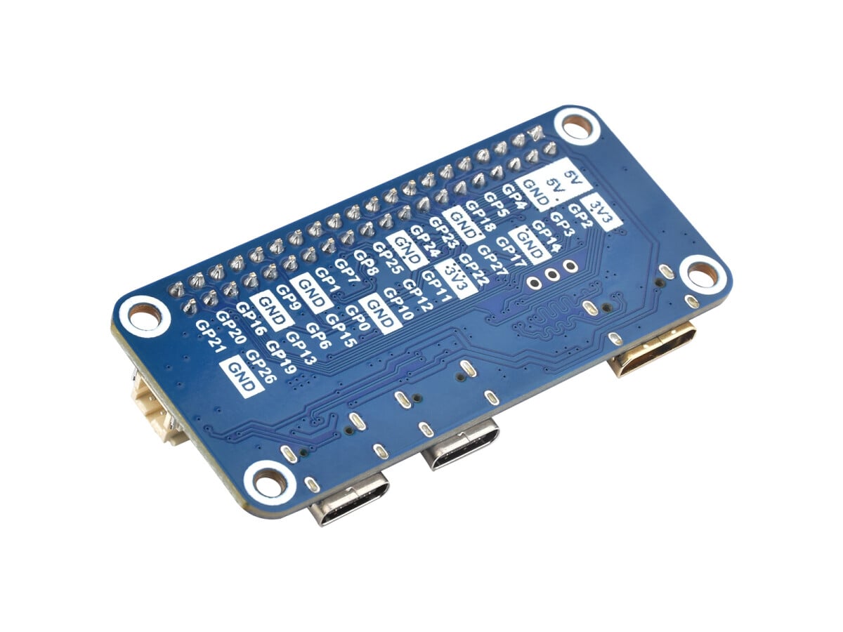 WaveShare RP2040 PiZero Udviklingskort RP2040 Dual-core Processor