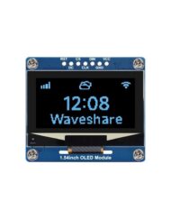 WaveShare 1,54 Zoll OLED-displaymodul, blåt på sort, 128×64 SPI I2C