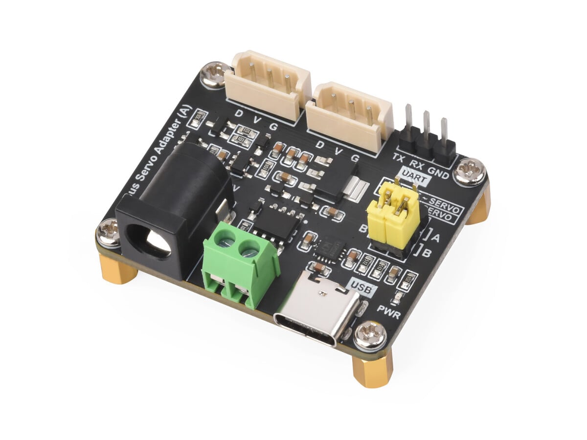WaveShare Seriell Bus Servo Driver Board für ST/SC Servos – Perfekt til SO-ARM100 SO-101 ARM Robotikprojekter