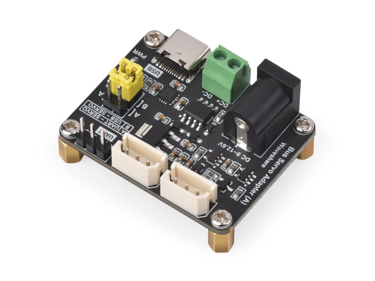 WaveShare Seriell Bus Servo Driver Board für ST/SC Servos – Perfekt til SO-ARM100 SO-101 ARM Robotikprojekter