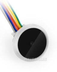WaveShare Rund 2D-kodescanner Modul Barcode/QR Code Læser med LED-indikator