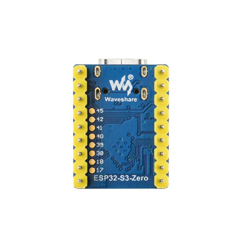WaveShare ESP32-S3 Mini Udviklingskort Forudsamlet ESP32-S3FH4R2 240 MHz 2,4 GHz Wi-Fi Bluetooth 5