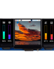 WaveShare Triple LCD HAT til Raspberry Pi, 1.3tommers IPS LCD + Dual 0.96tommers IPS LCD