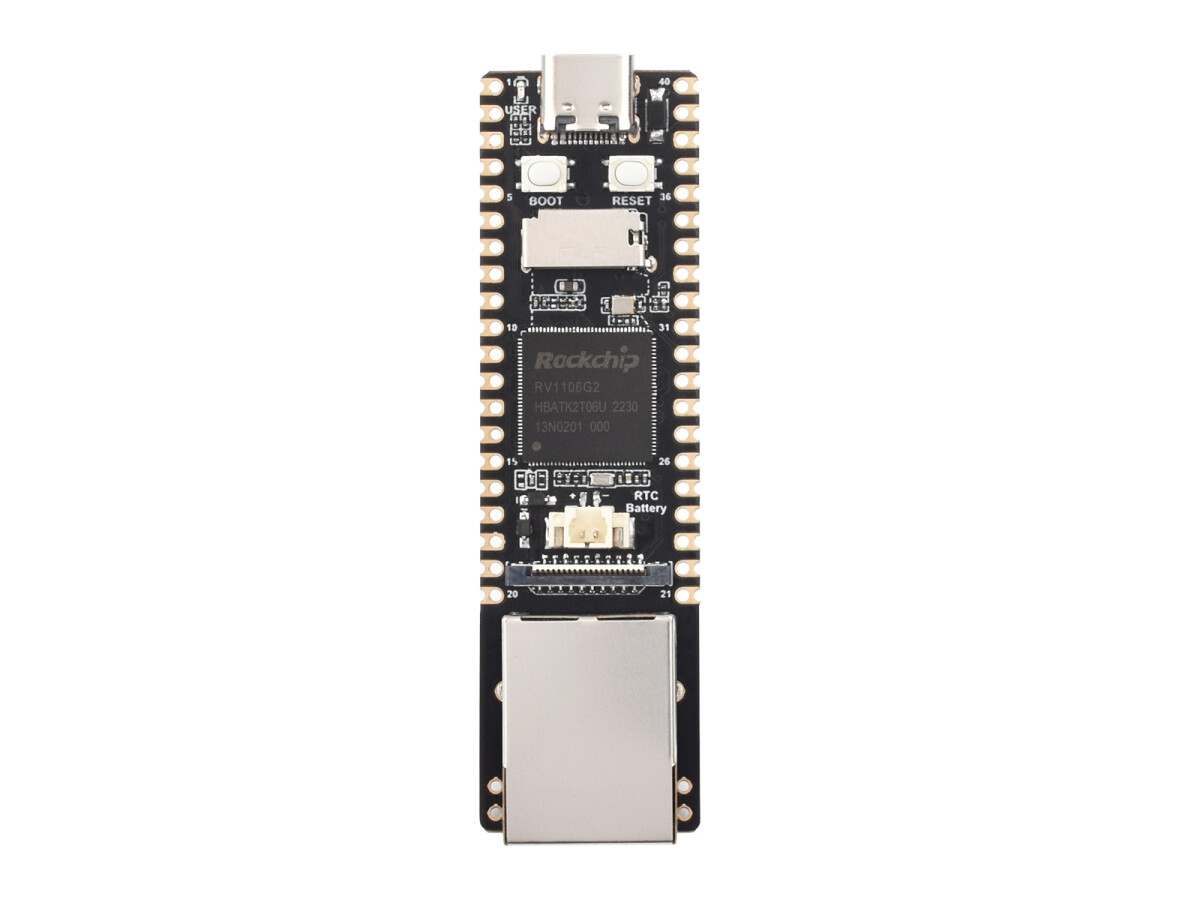 Luckfox Pico Max RV1106 Linux Mikro Udviklingskort Forudmonteret ARM Cortex-A7/RISC-V MCU/NPU/ISP Processorer