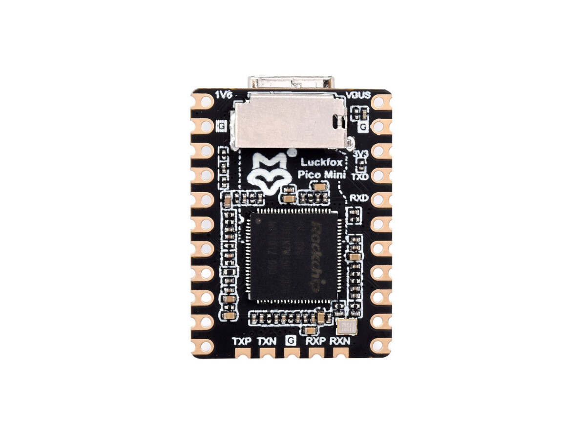 Luckfox Pico Mini A RV1103 Linux Mikro Udviklingskort uden Flash ARM Cortex-A7/RISC-V MCU/NPU/ISP processorer