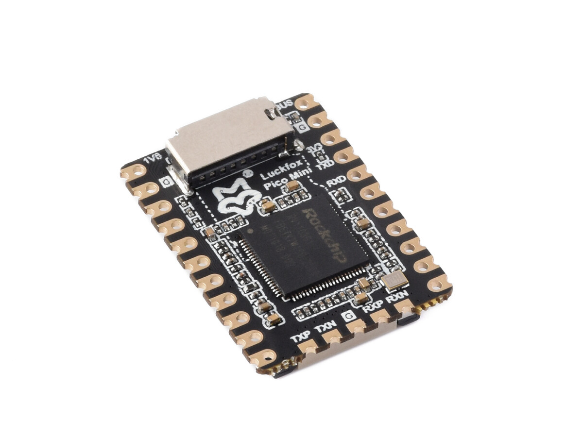 Luckfox Pico Mini B RV1103 Linux Mikro Udviklingskort 128M Flash ARM Cortex-A7/RISC-V MCU/NPU/ISP Processorer