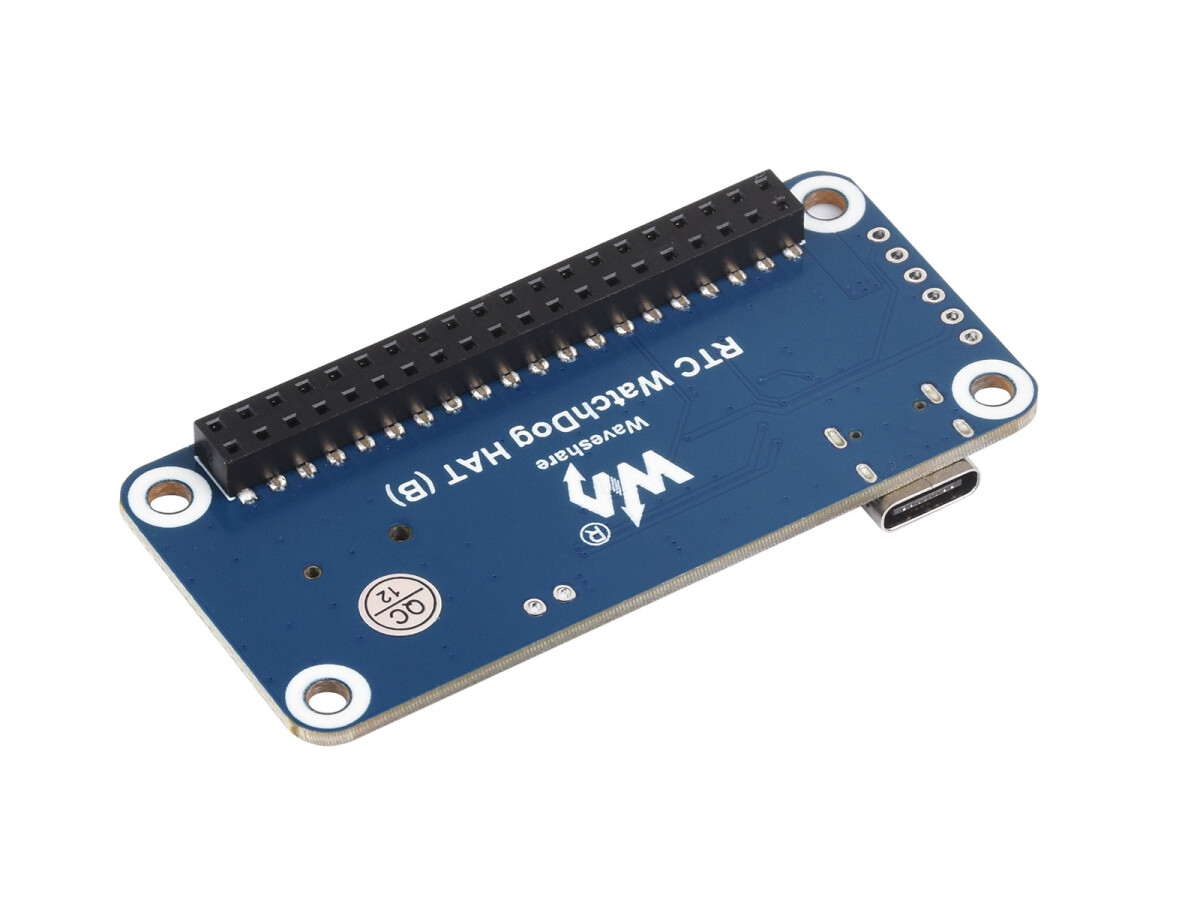 WaveShare RTC WatchDog HAT (B) til Raspberry Pi med DS3231SN RTC-chip