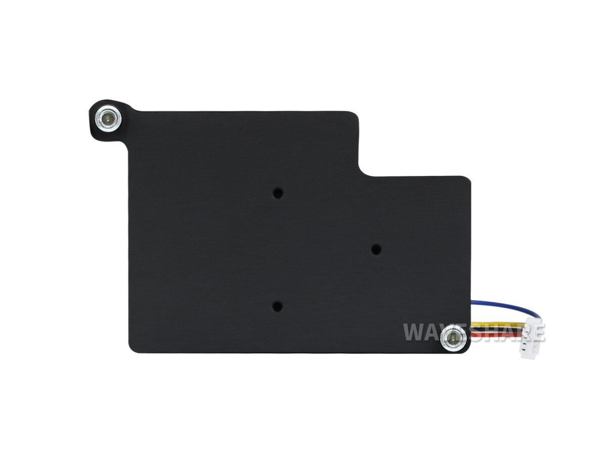 WaveShare Aktiv køler til Raspberry Pi 5, aluminiumskøler med termiske pads