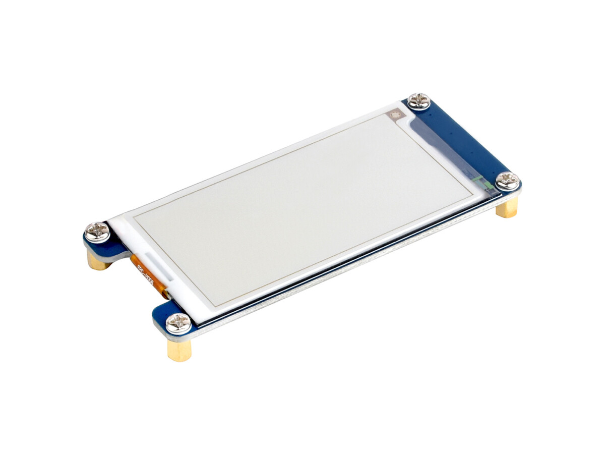 WaveShare 2,66 Zoll e-Papir Modul (G) 360x184 SPI Rød/Gul/Sort/Hvid