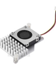 WaveShare Active Cooler (B) til Raspberry Pi 5, aluminiumskøler med termiske pads