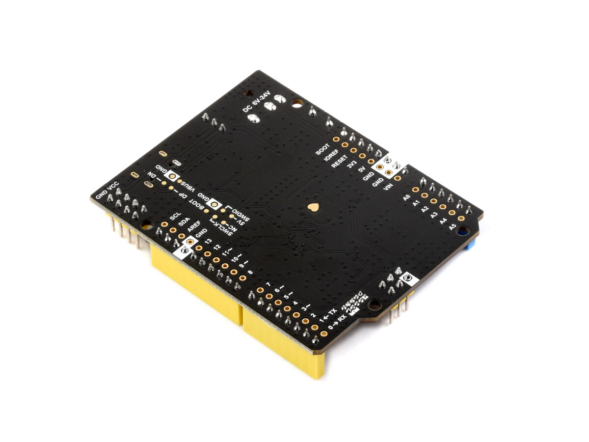 WaveShare R7FA4 PLUS A Udviklingskort (R7FA4M1AB3CFM) Kompatibel med Arduino UNO R4 Minima