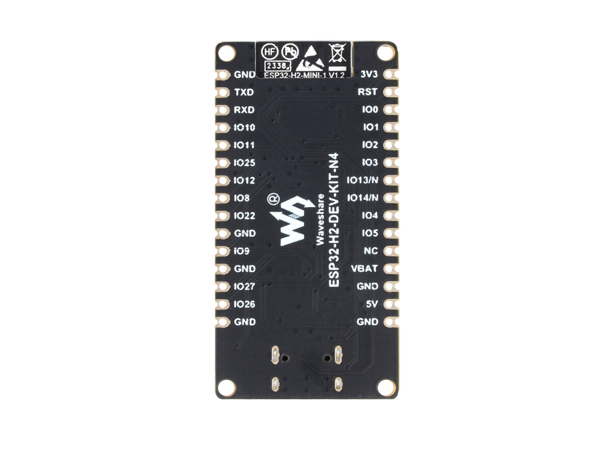 WaveShare ESP32-H2 Mikrocontroller ESP32-H2-MINI-1-N4 Modul BLE/Zigbee/Thread trådløs kommunikation