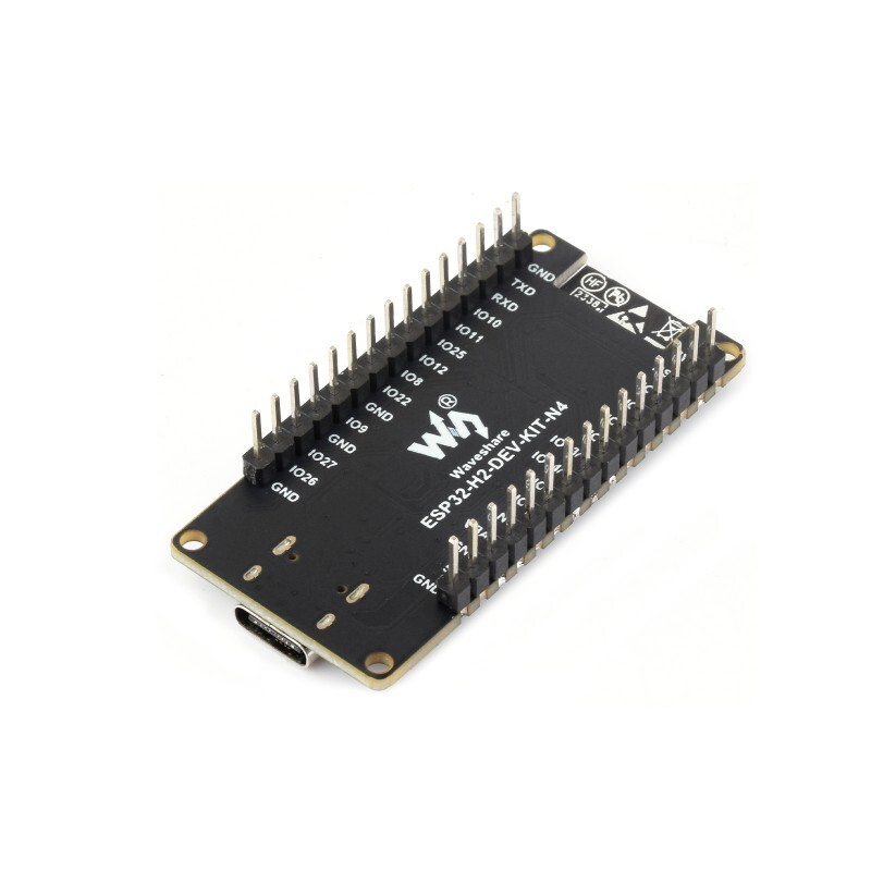 WaveShare ESP32-H2 Mikrocontroller præsolderet ESP32-H2-MINI-1-N4 modul BLE/Zigbee/Thread trådløs kommunikation
