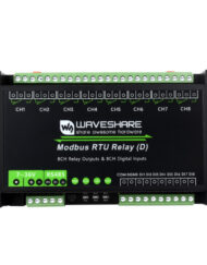 WaveShare Industriemodul Modbus RTU 8CH Relæmodul (D) med digitalt input og RS485-interface